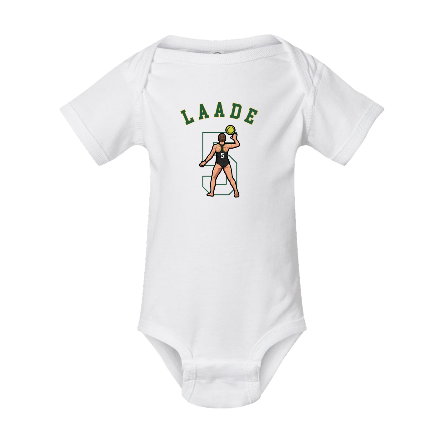Baby Onesie — Shirsey Arch in White