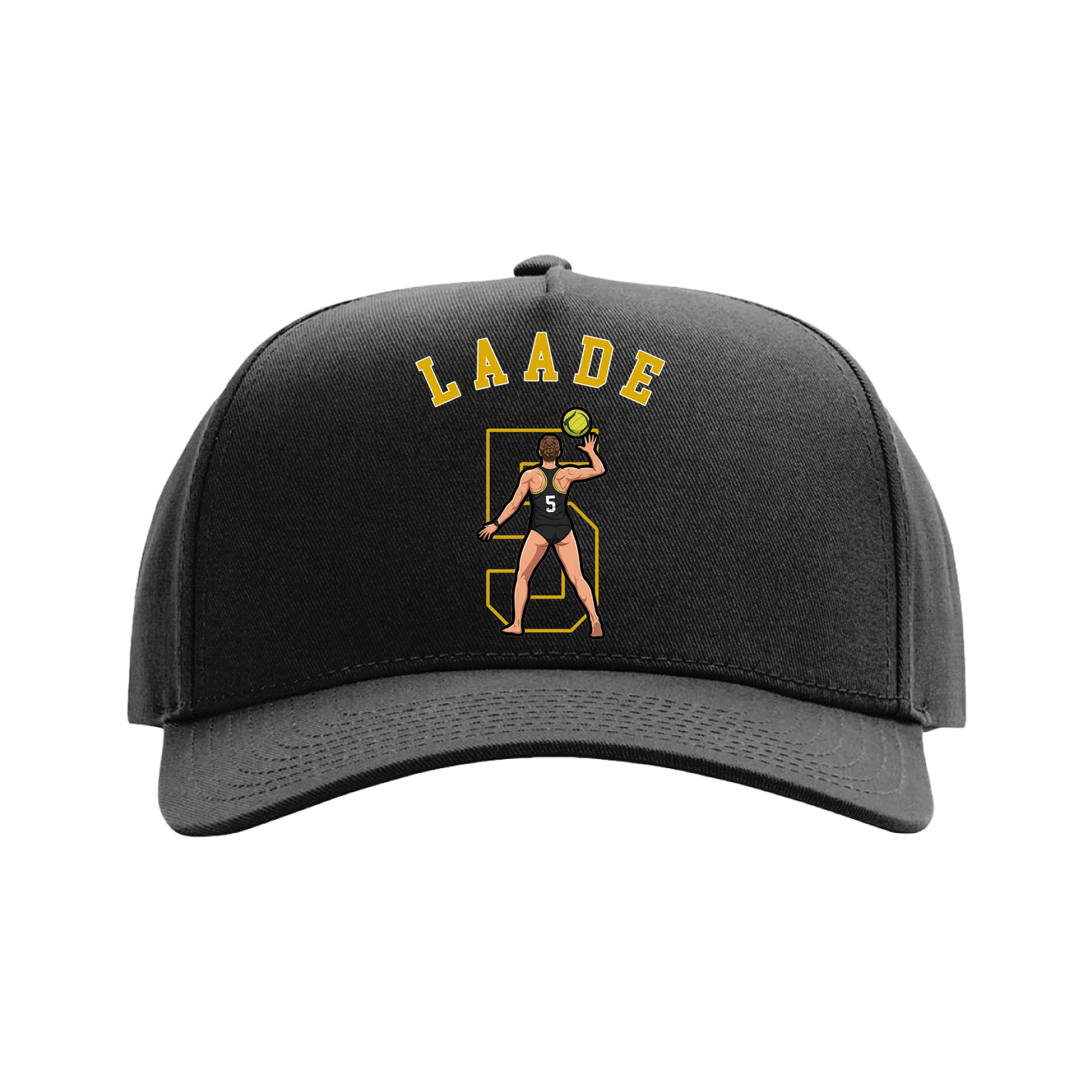 Full Fabric Five-Panel Champ Cap