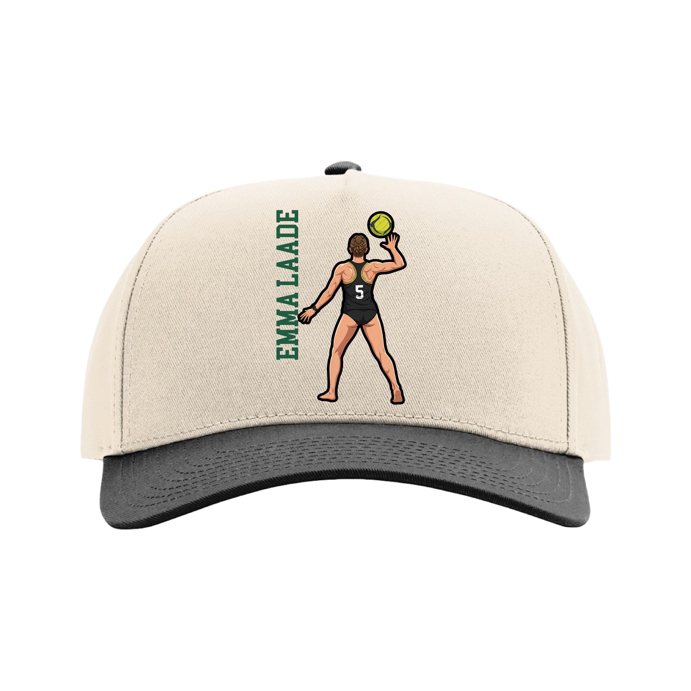 Full Fabric Five-Panel Champ Cap