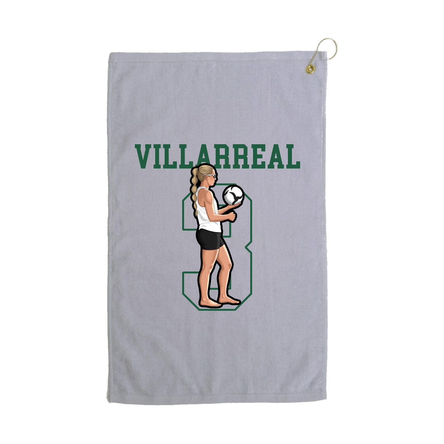 Golf Towel — Shirsey in Grey