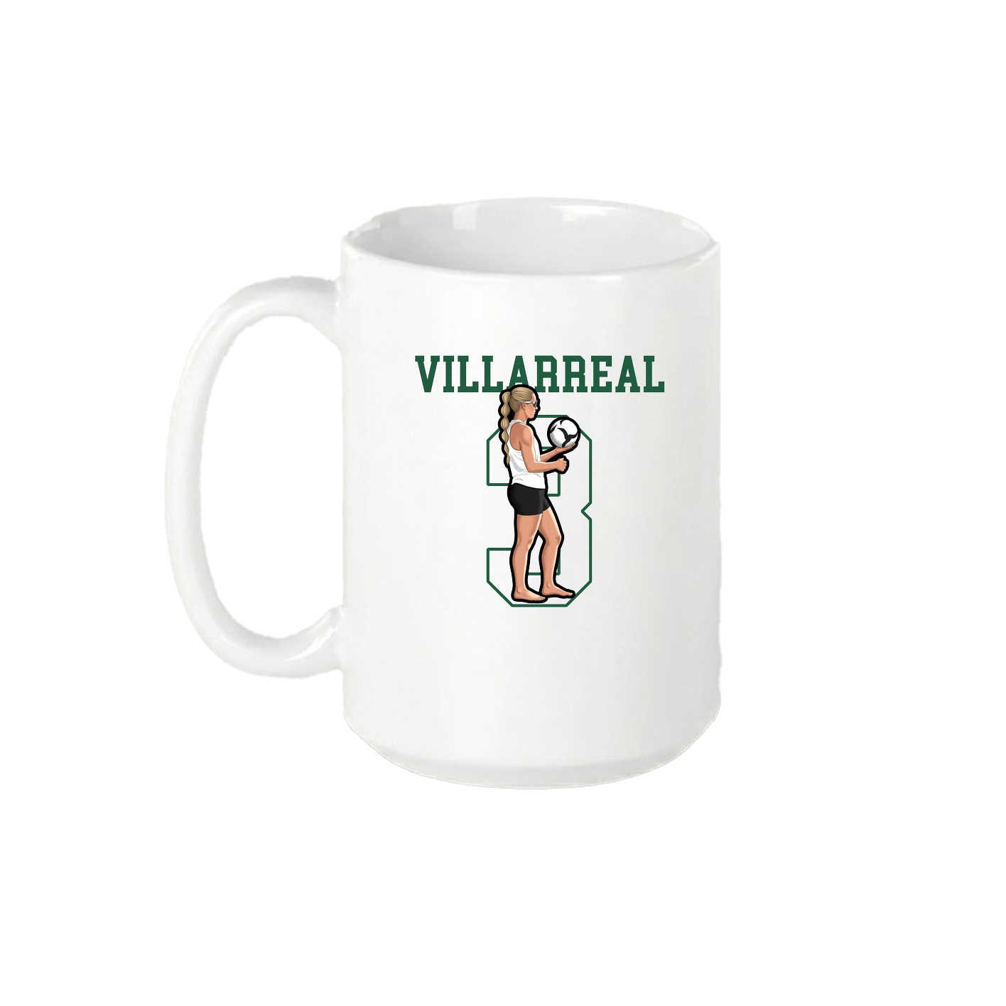 15oz Coffee Mug — Shirsey in White