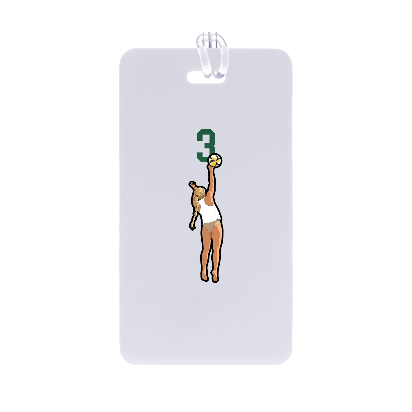 Bag Tag — Number Top in Classic