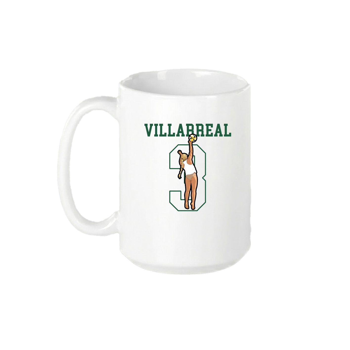 15oz Coffee Mug — Shirsey in White