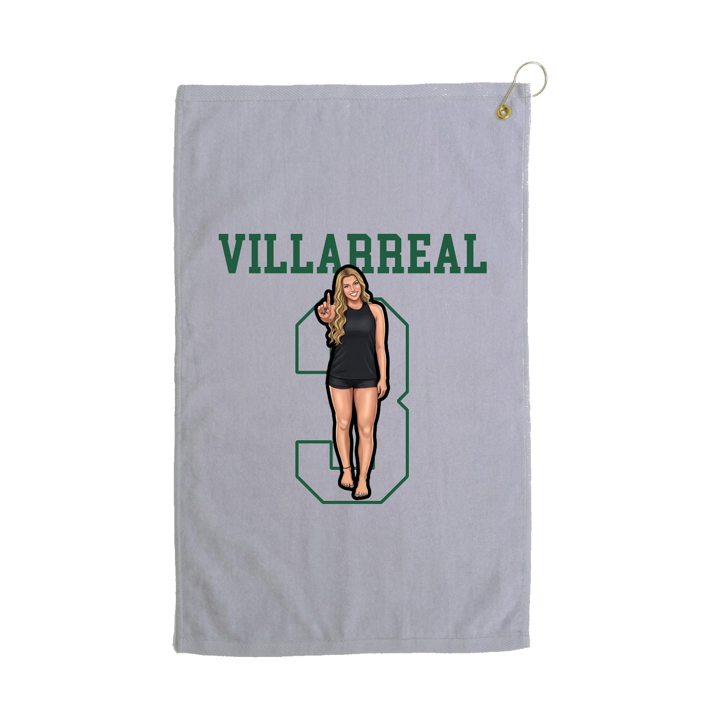 Terry Velour Golf Towel