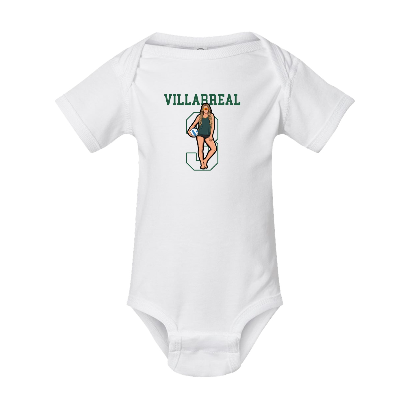 Baby Onesie — Shirsey in White
