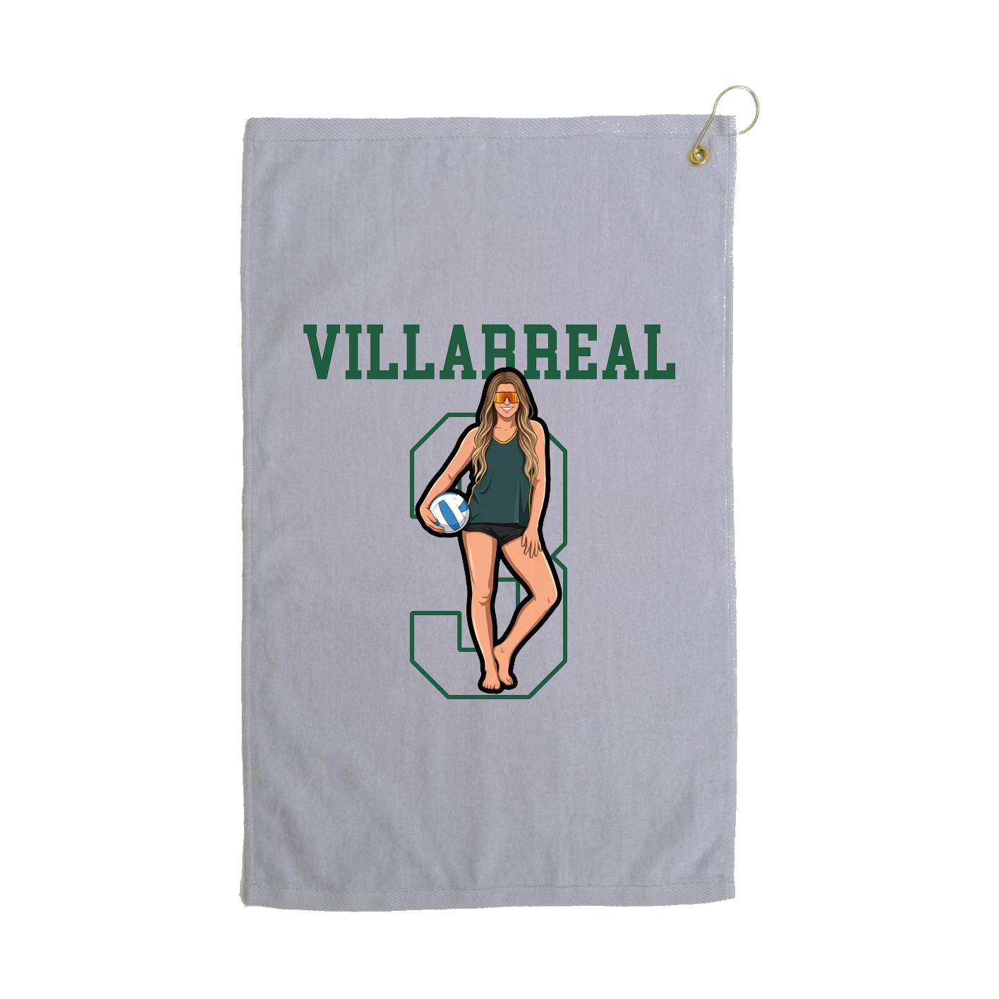 Golf Towel — Shirsey in Grey