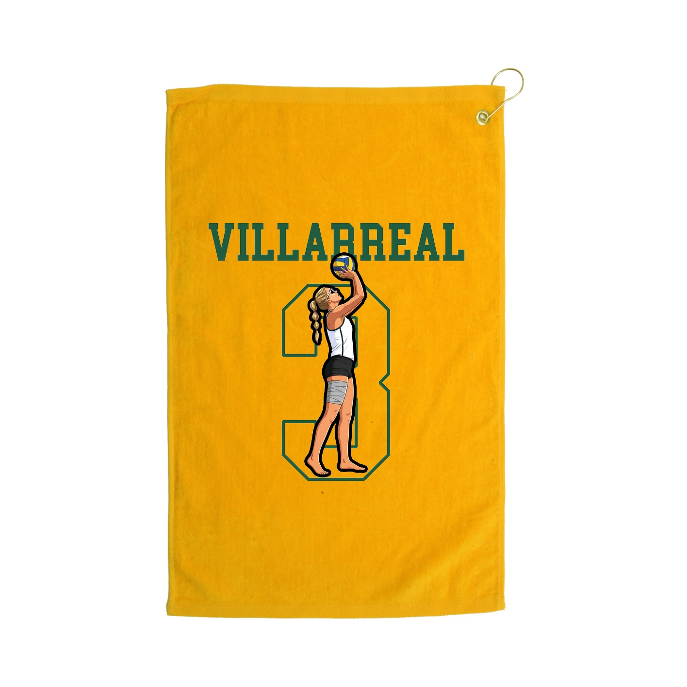 Golf Towel — Shirsey in Gold