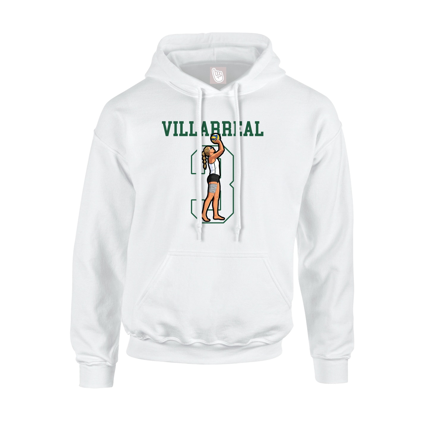 Youth Hoodie — Shirsey in White