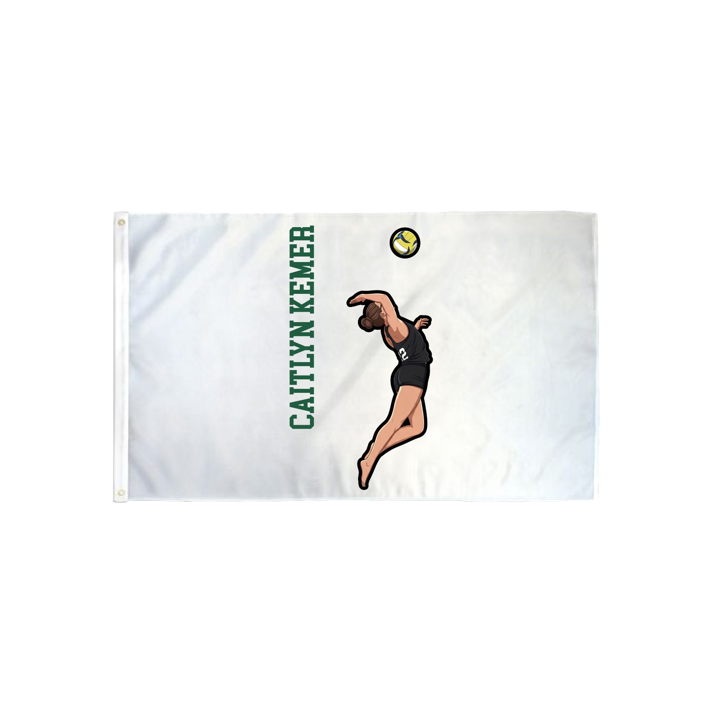 3x5 Flag — Name Vertical in Classic