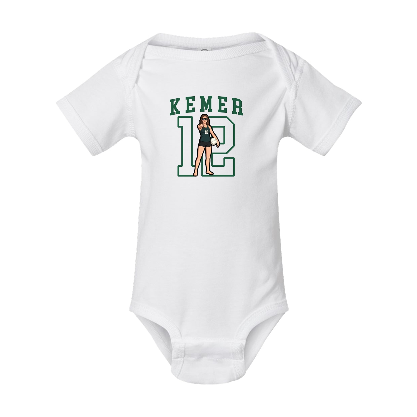 Baby Onesie — Shirsey in White