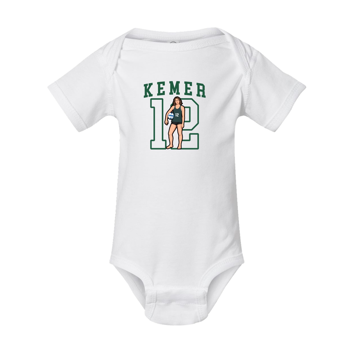 Baby Onesie — Shirsey in White