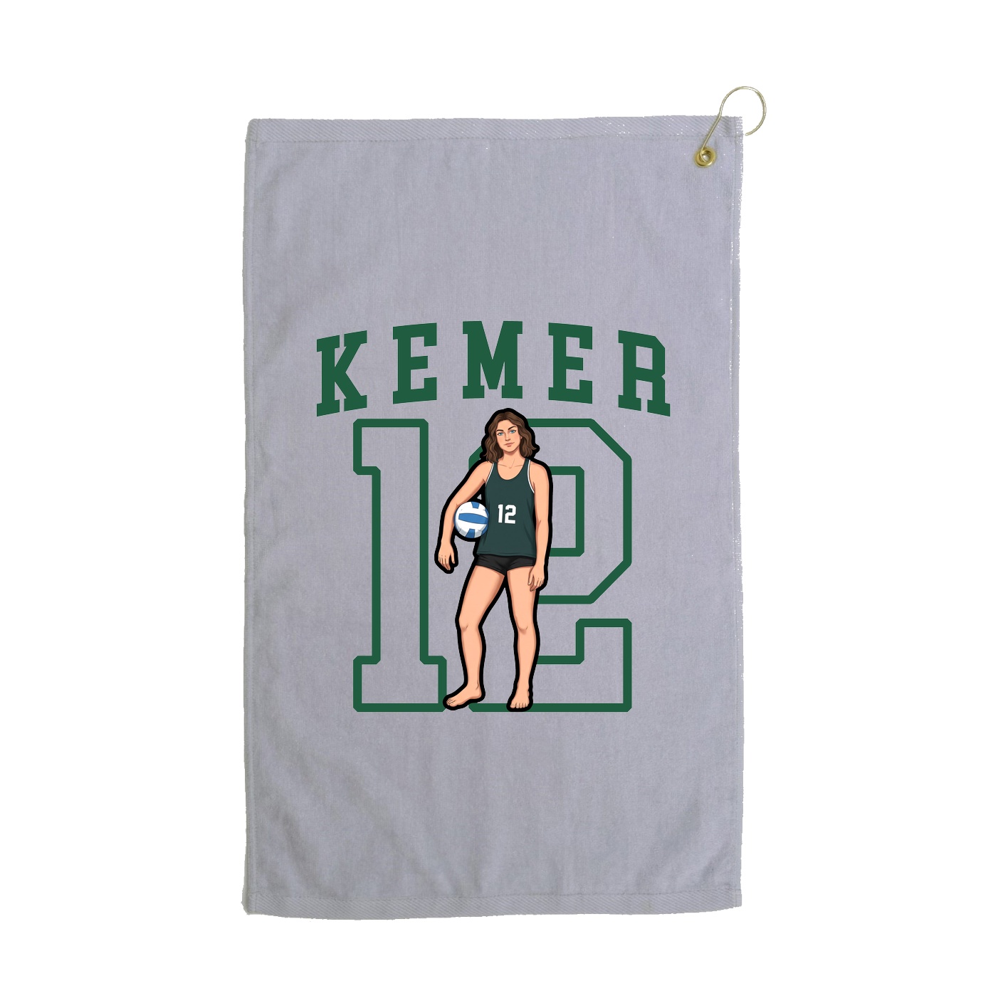 Golf Towel — Shirsey in Grey