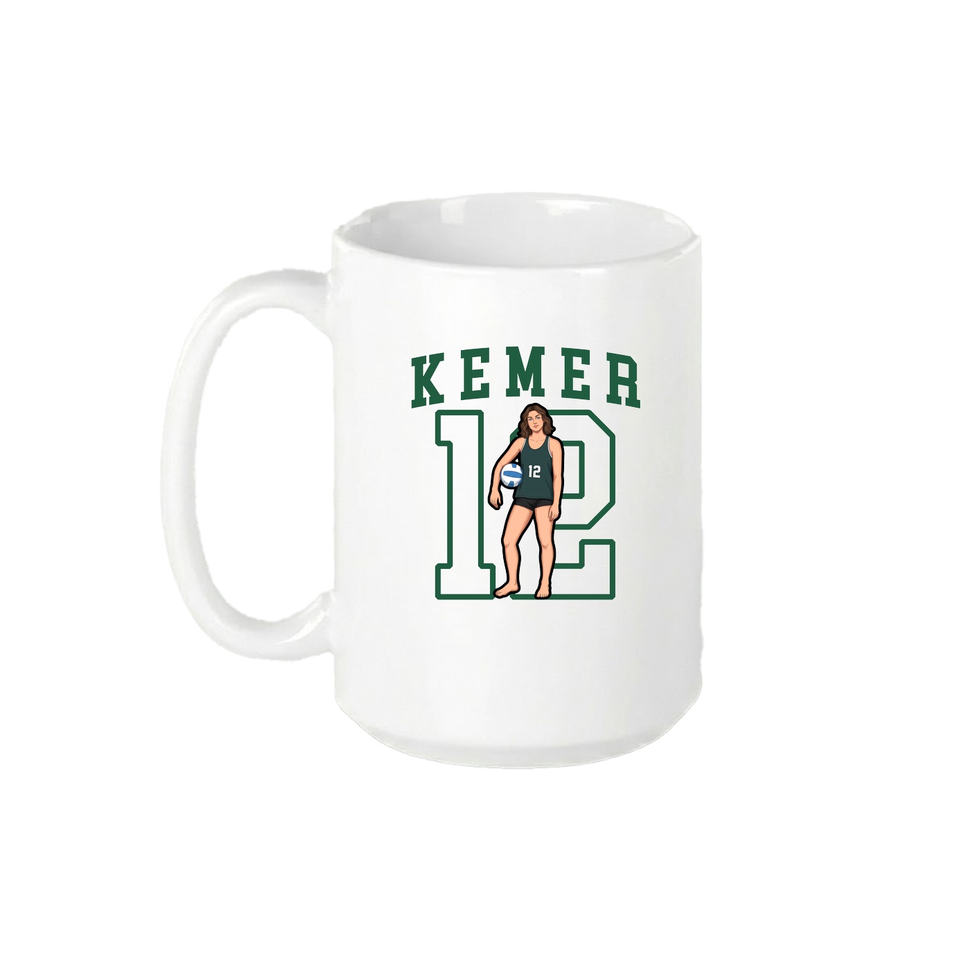 15oz Coffee Mug — Shirsey in White