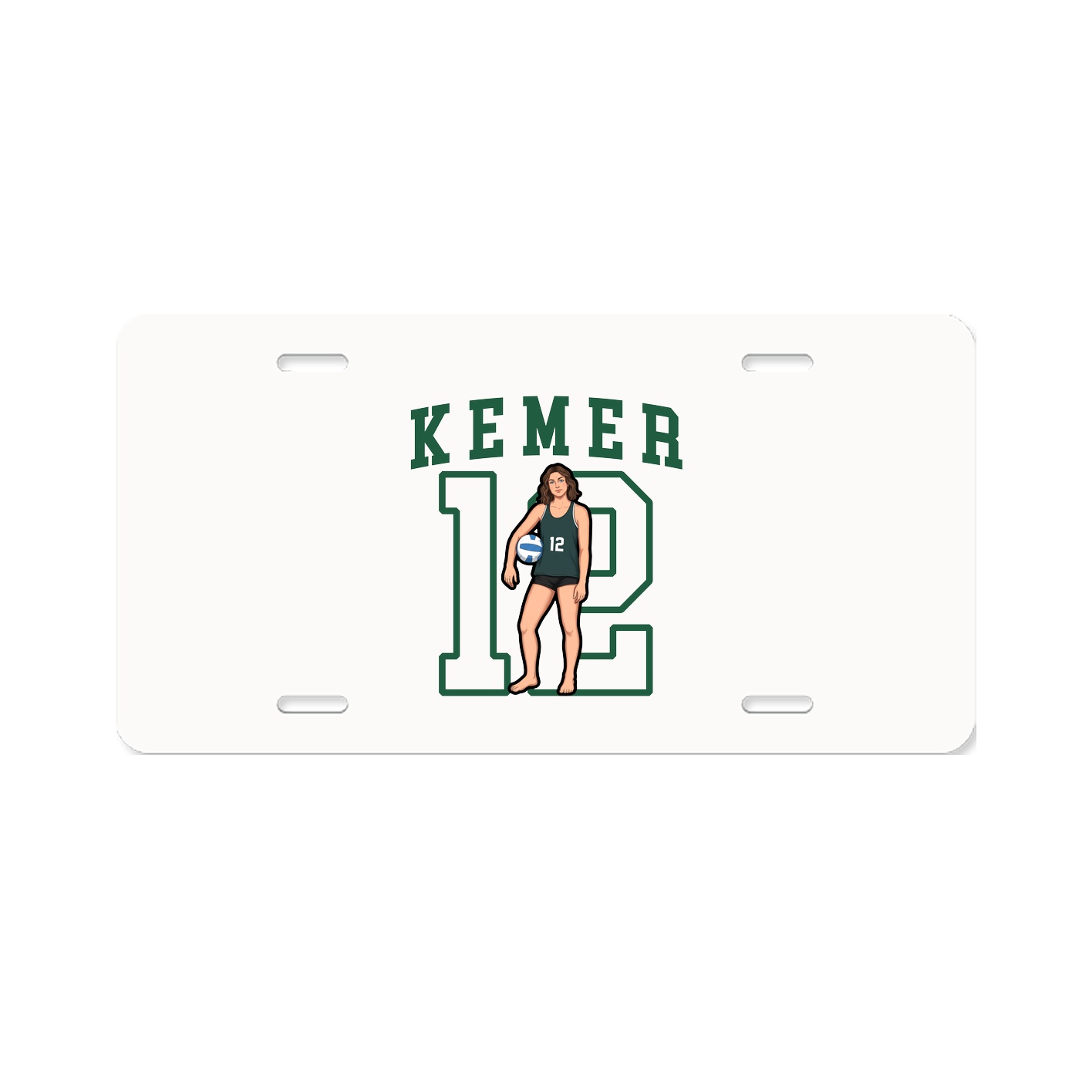 License Plate — Shirsey in Classic