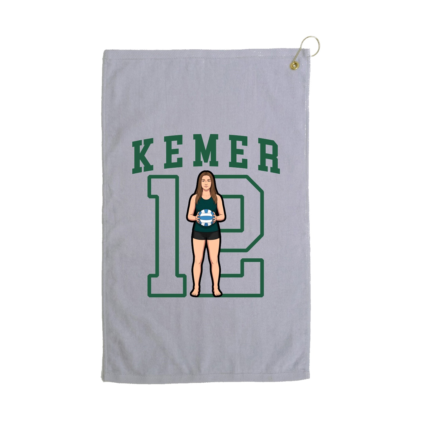 Golf Towel — Shirsey in Grey