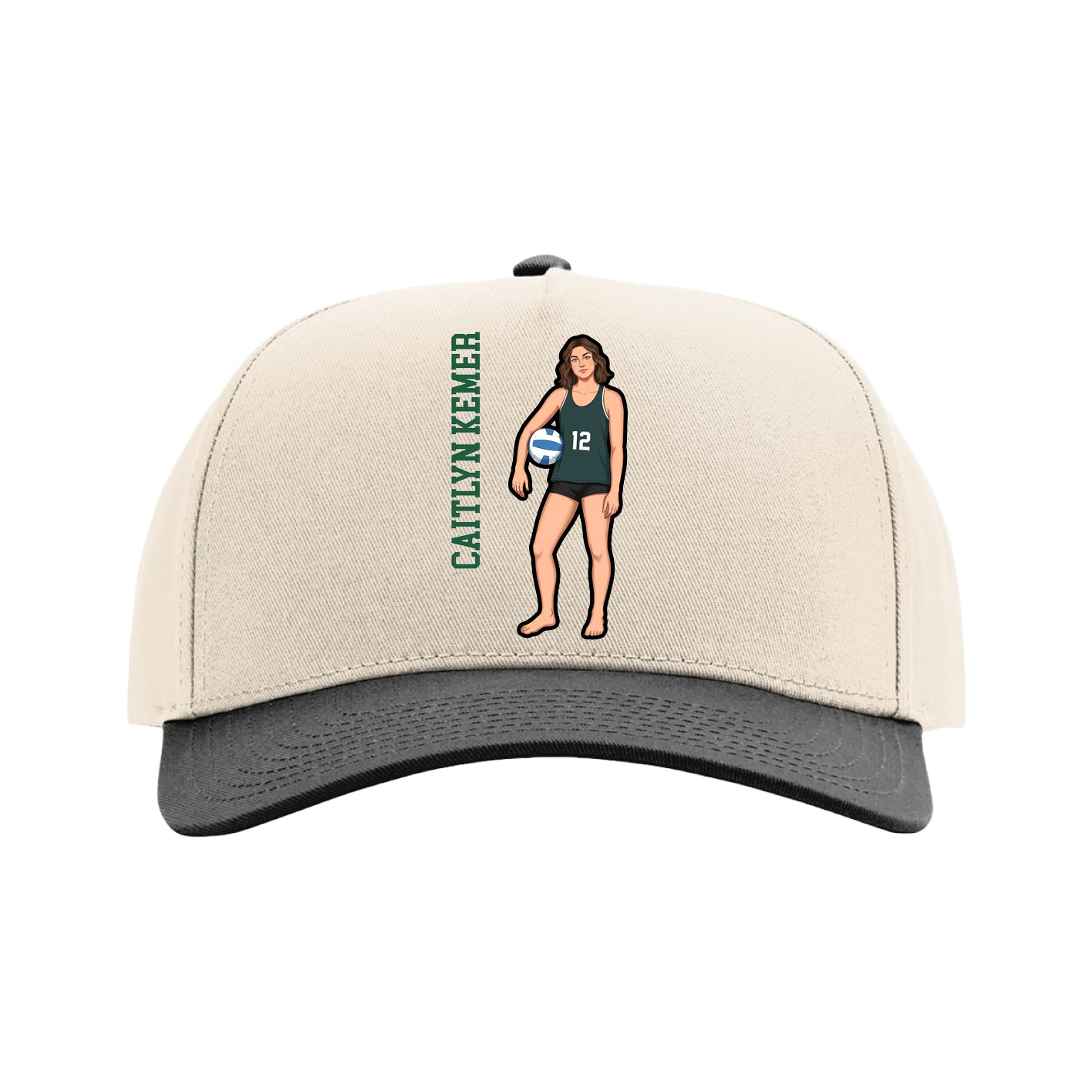 Full Fabric Five-Panel Champ Cap