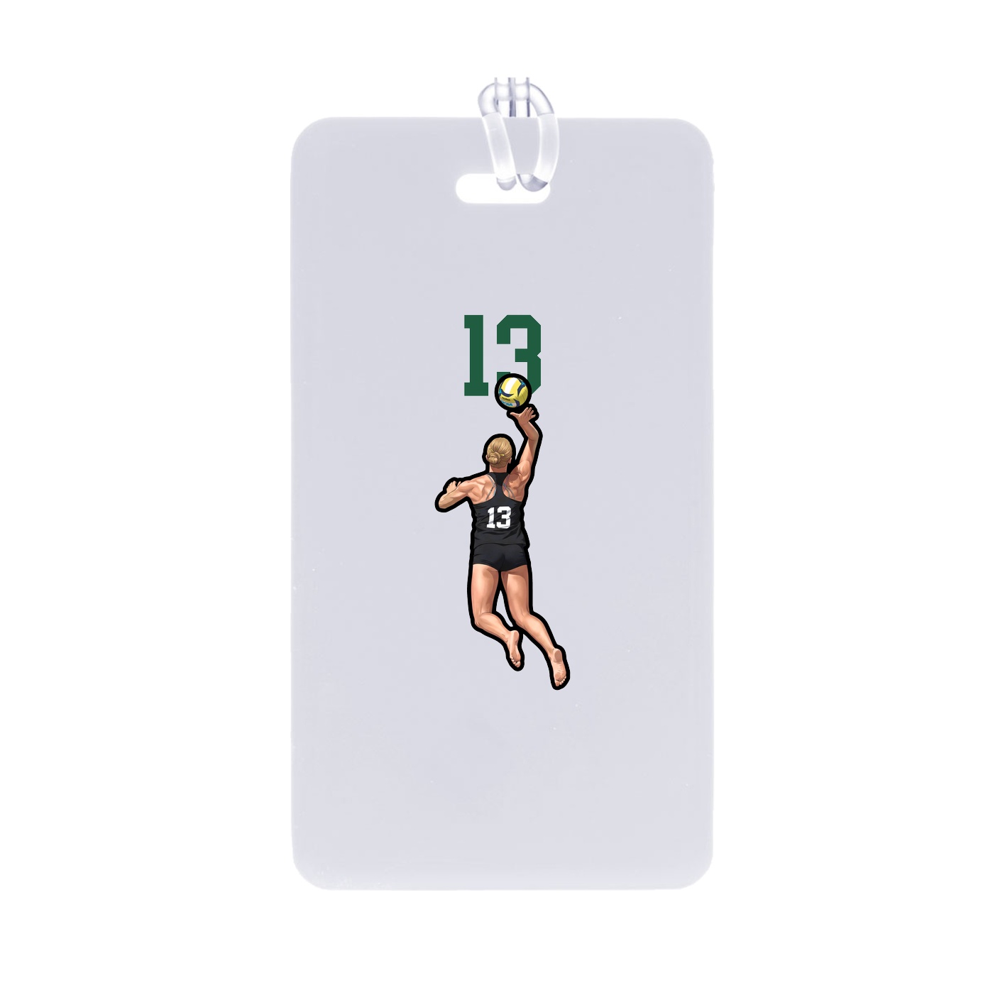 Bag Tag — Number Top in Classic