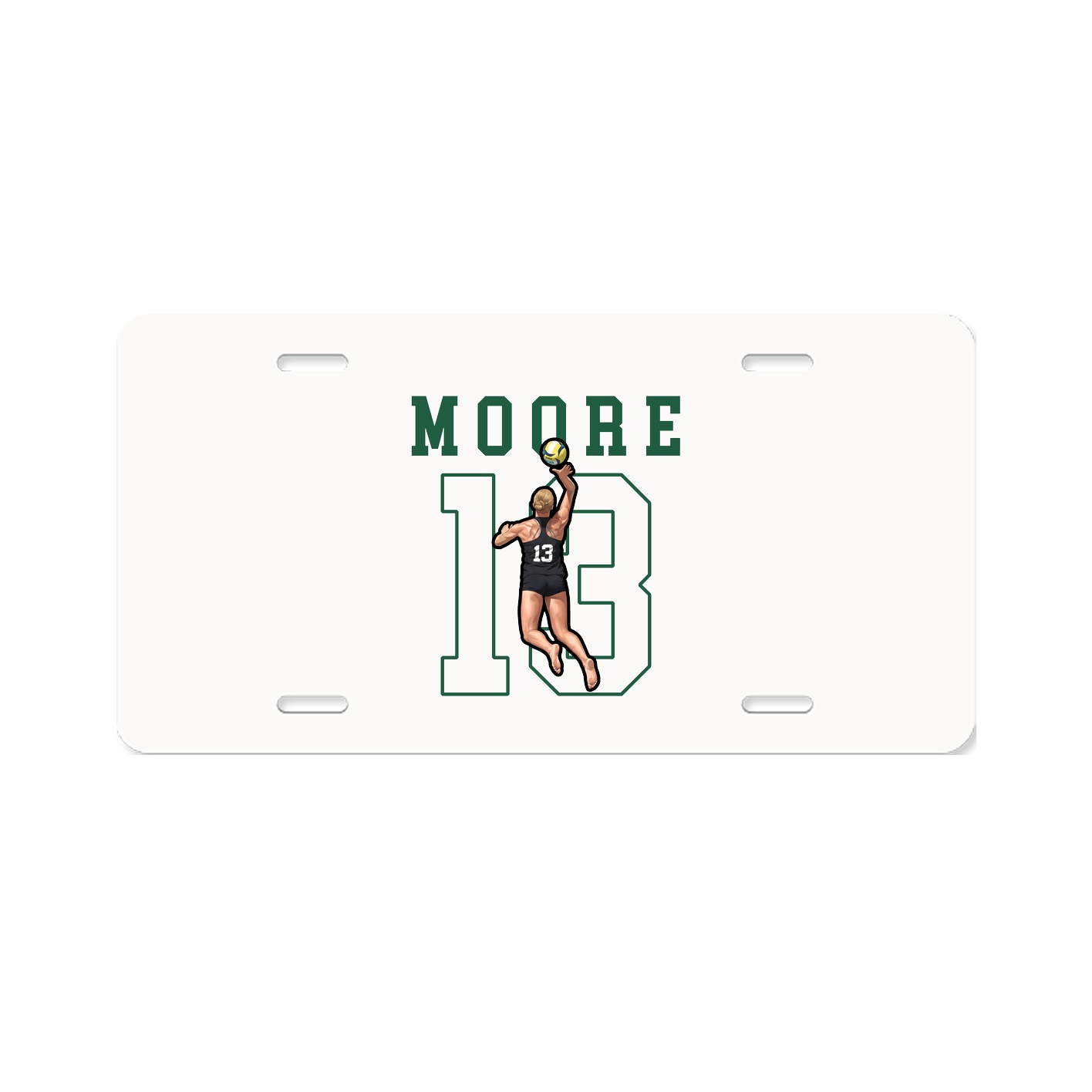 License Plate — Shirsey in Classic