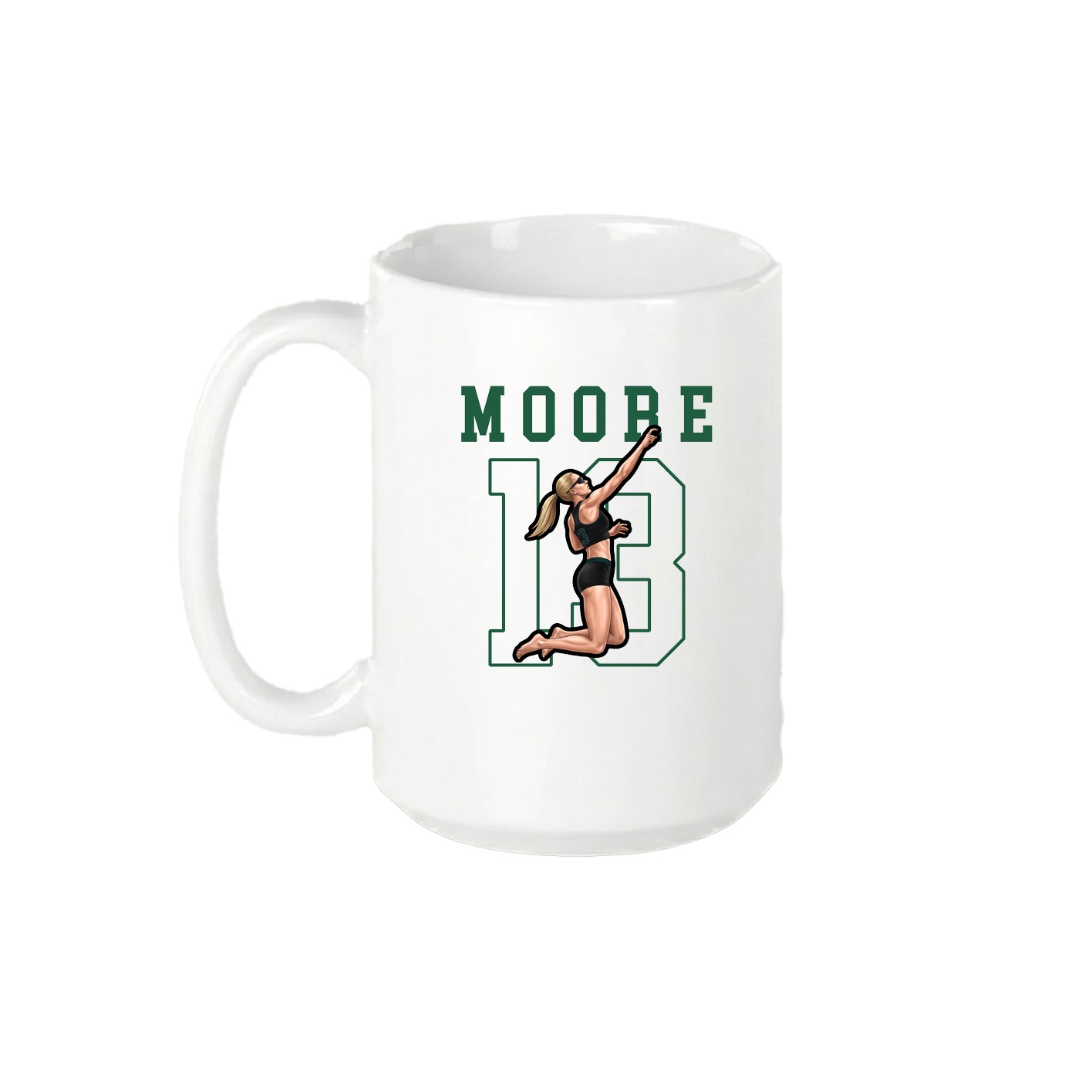15oz Coffee Mug — Shirsey in White