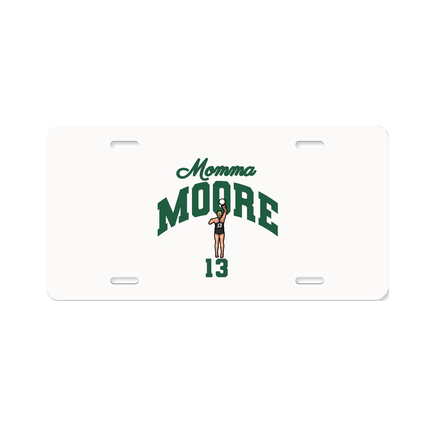 License Plate — Mothers Day Arch in Classic