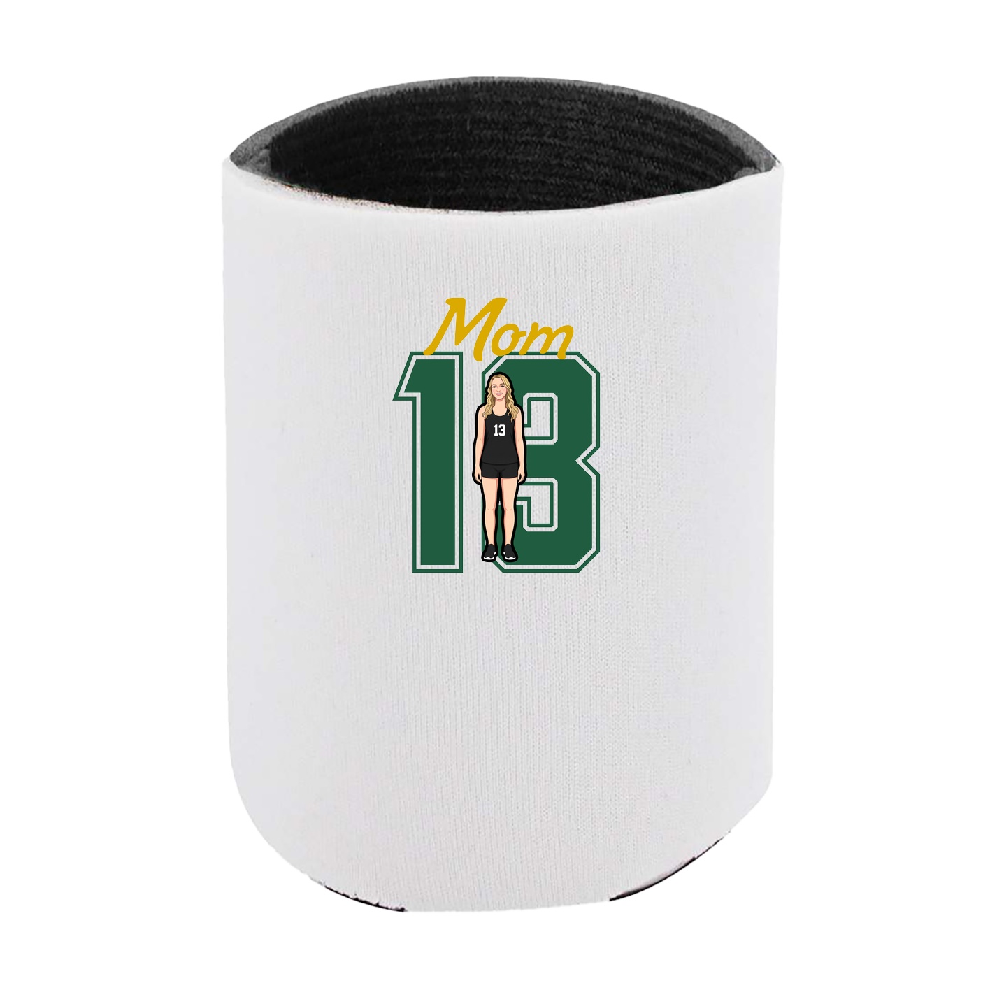 Can Holder — Mothers Day Shirsey in White