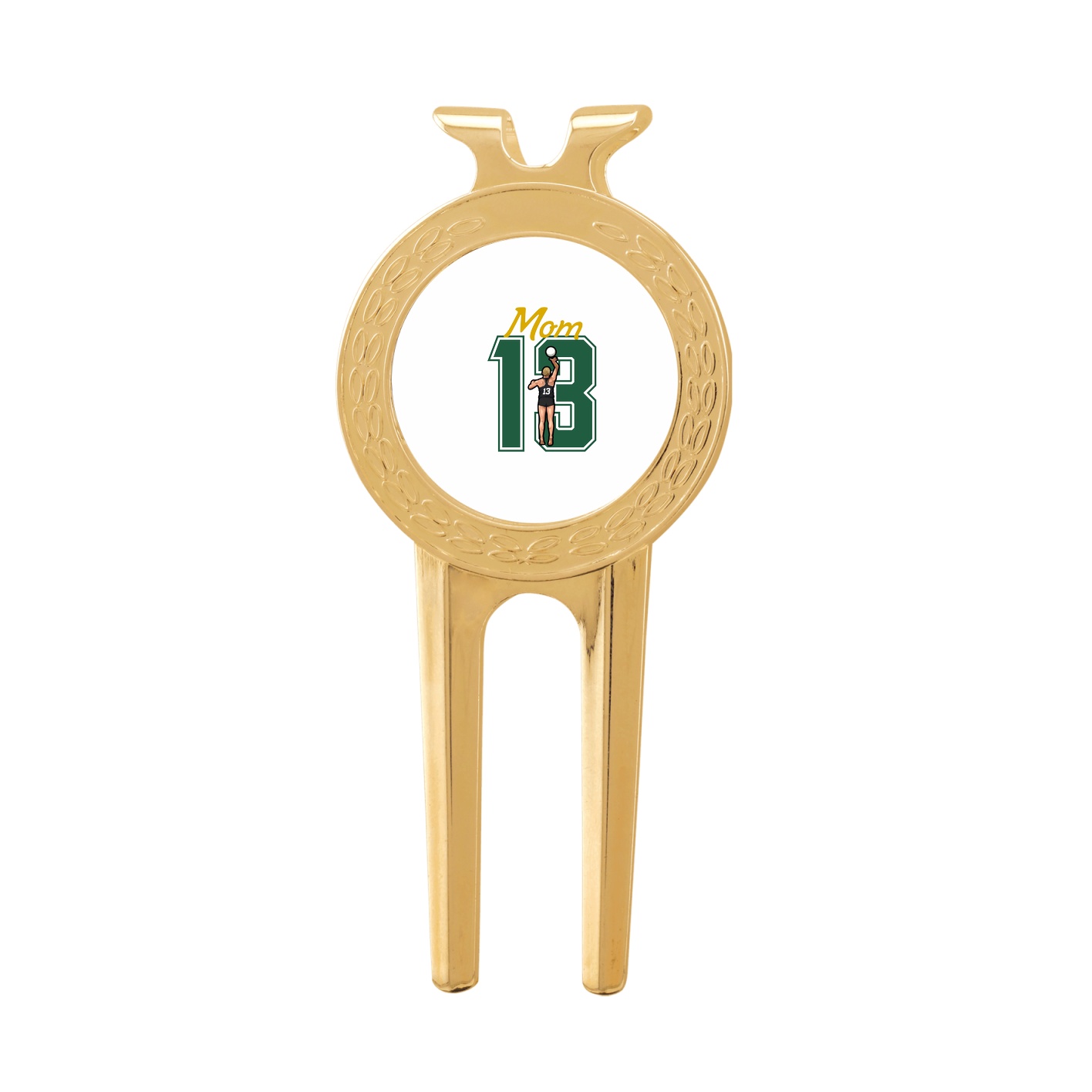 Divot Tool with Ball Marker — Mothers Day Shirsey in Classic
