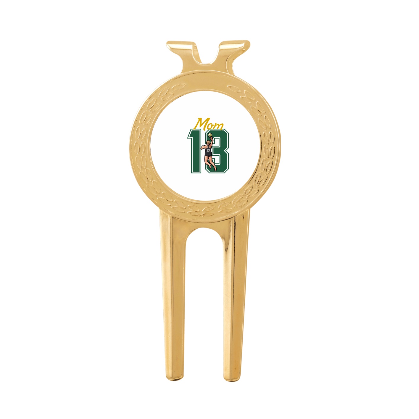 Divot Tool with Ball Marker — Mothers Day Shirsey in Classic