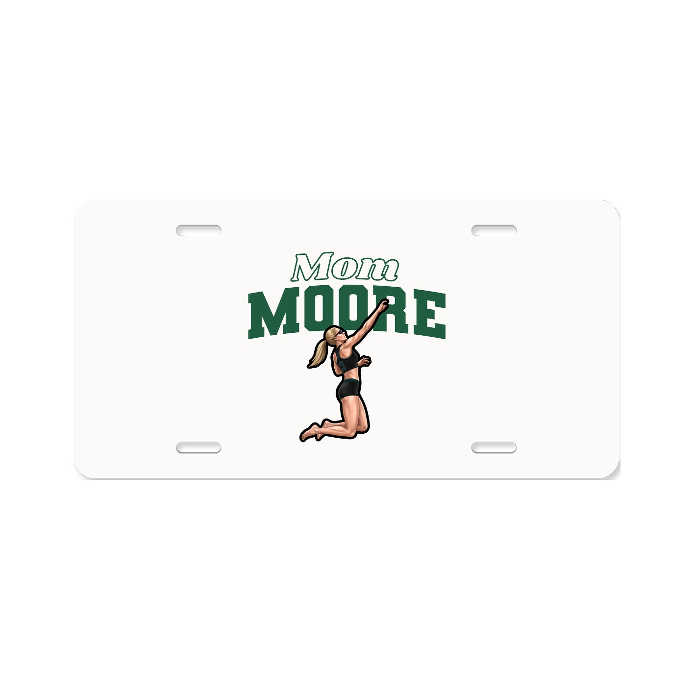 License Plate — Mothers Day Block in Classic