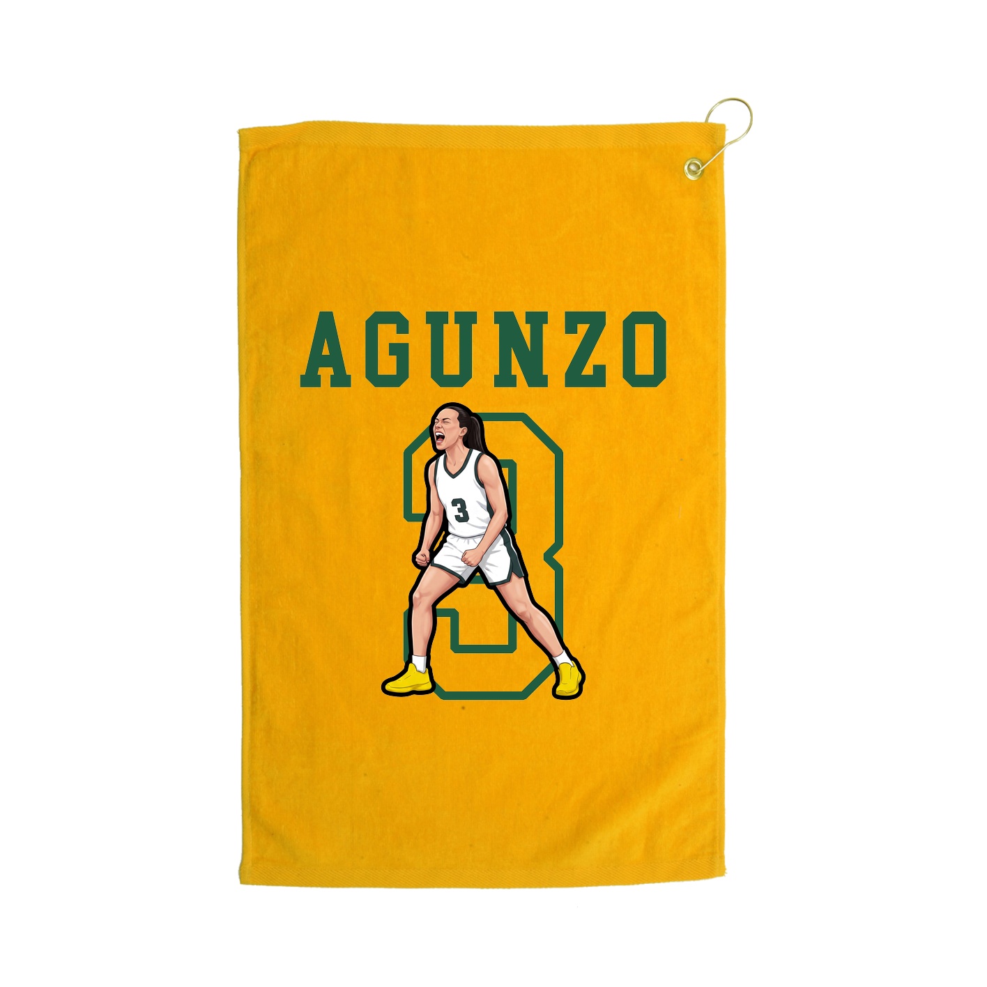 Golf Towel — Shirsey in Gold