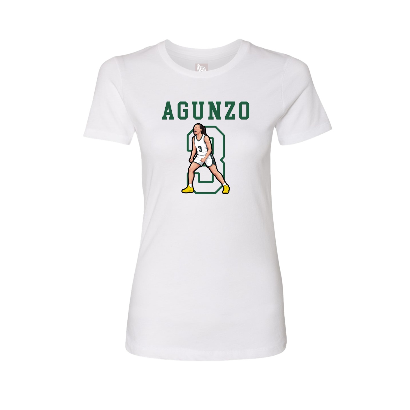 Fitted Women's Tee — Shirsey in White