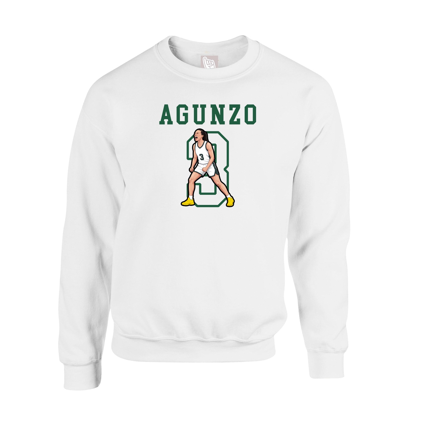 Fleece Crew — Shirsey in White
