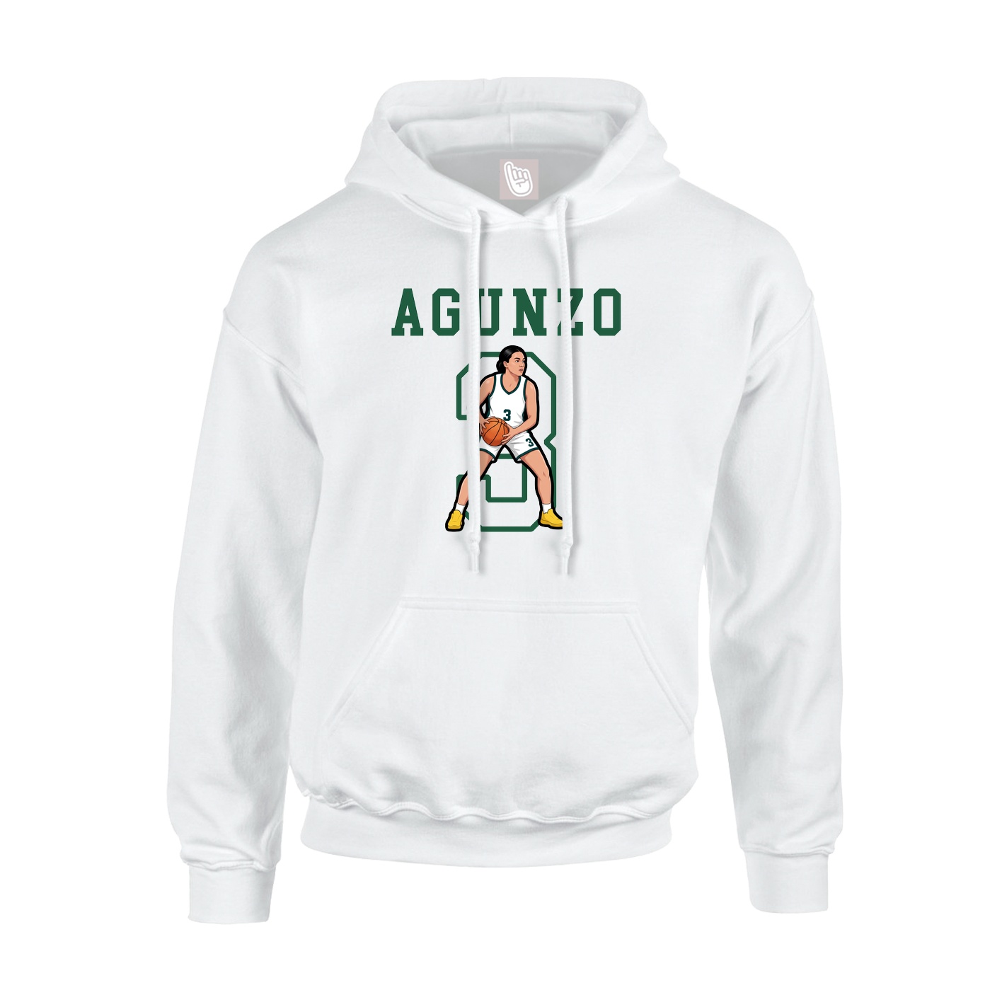 Hoodie — Shirsey in White