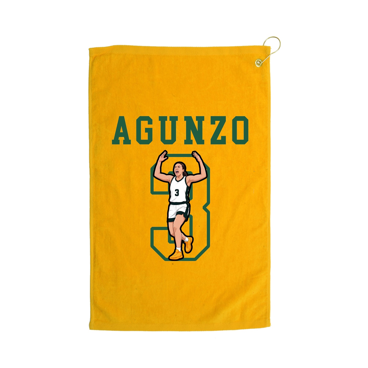 Golf Towel — Shirsey in Gold