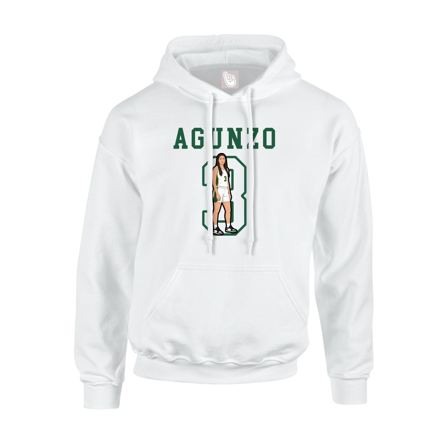 Youth Hoodie — Shirsey in White