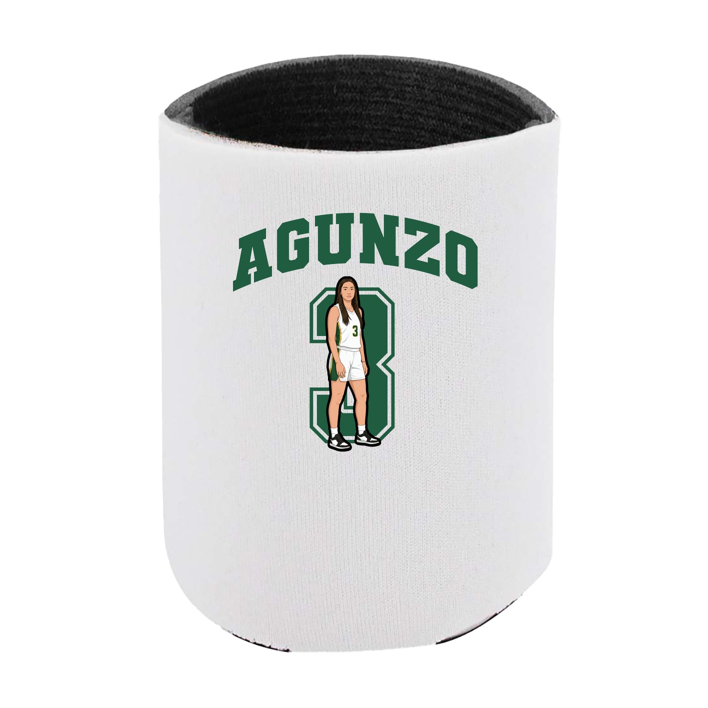 Can Holder — Number in White