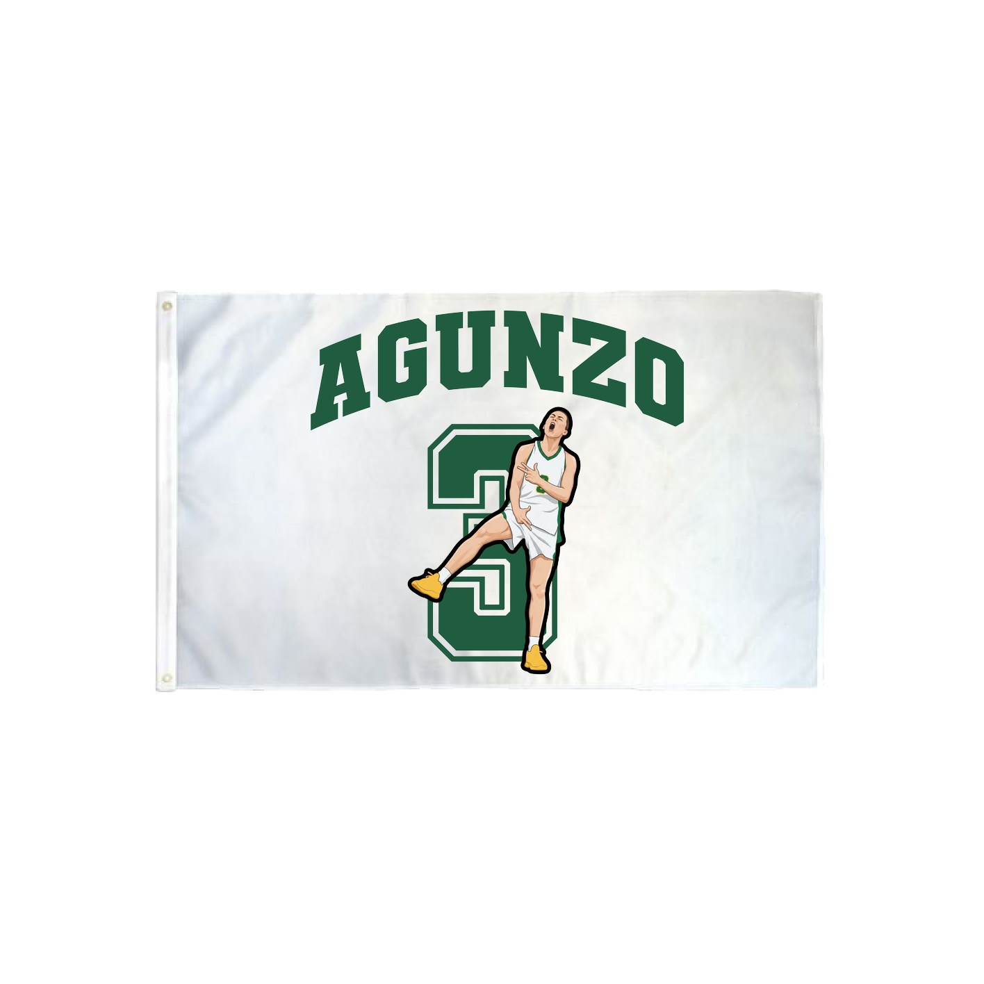 3x5 Flag — Number in Classic