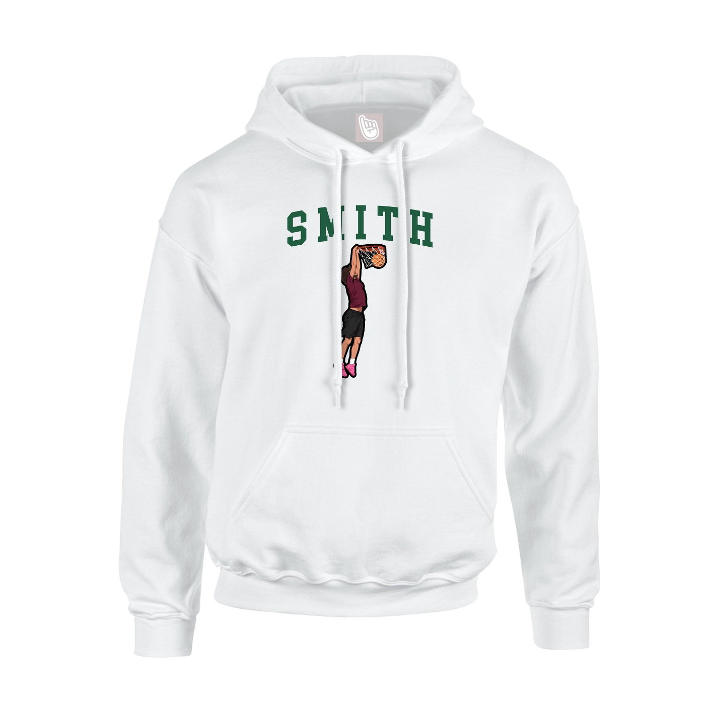 Hoodie — Shirsey in White