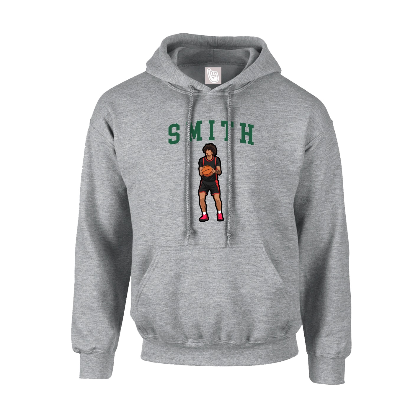 Hoodie — Shirsey in Grey