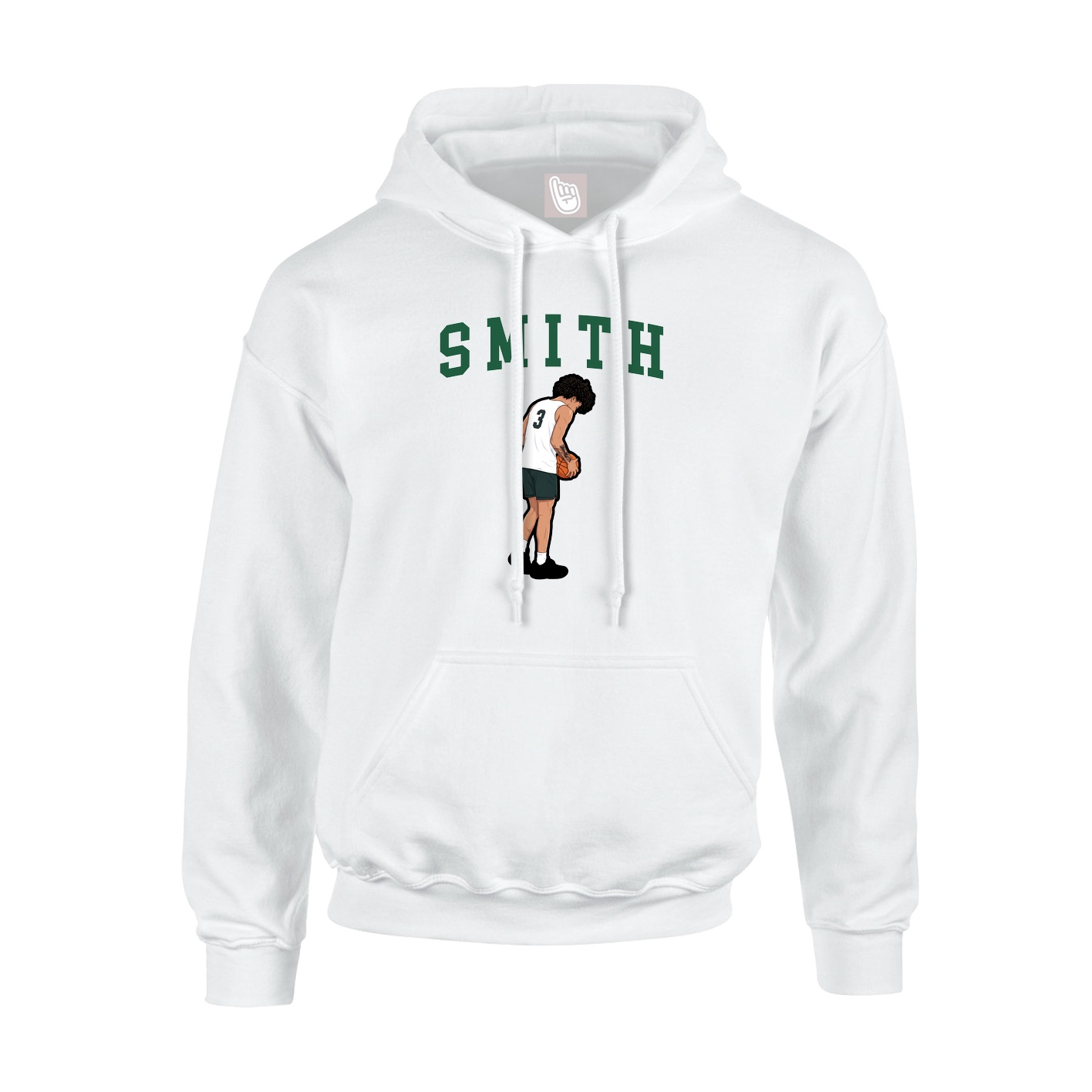 Hoodie — Shirsey in White