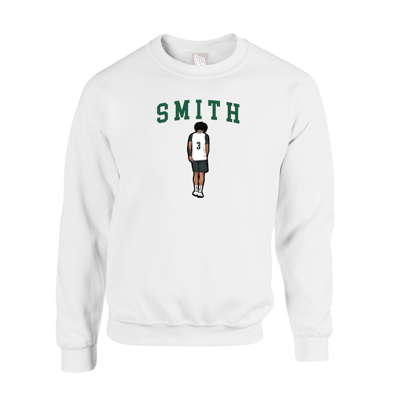 Fleece Crew — Shirsey in White