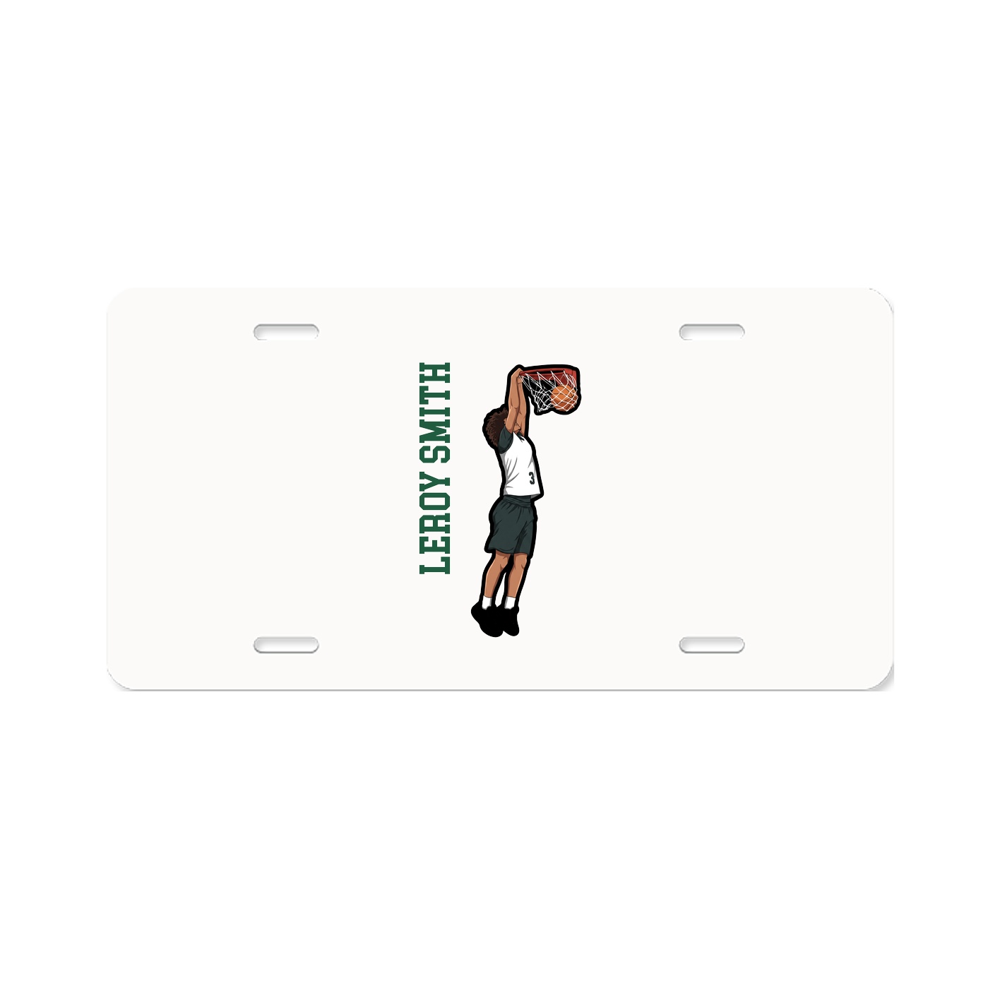 Aluminum License Plate