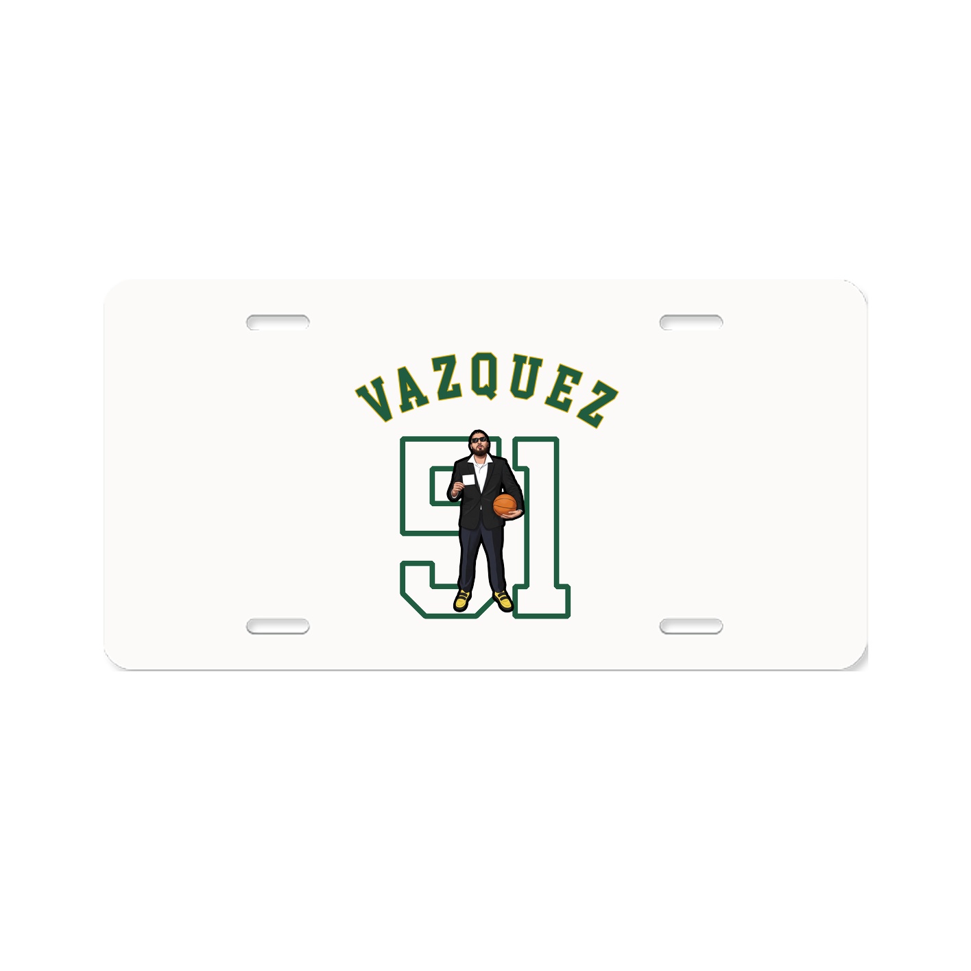 License Plate — Shirsey Arch in Classic