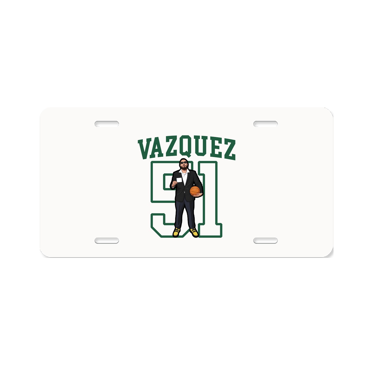 License Plate — Shirsey in Classic