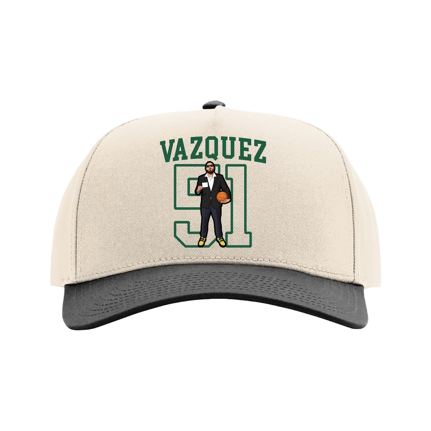 Full Fabric Five-Panel Champ Cap