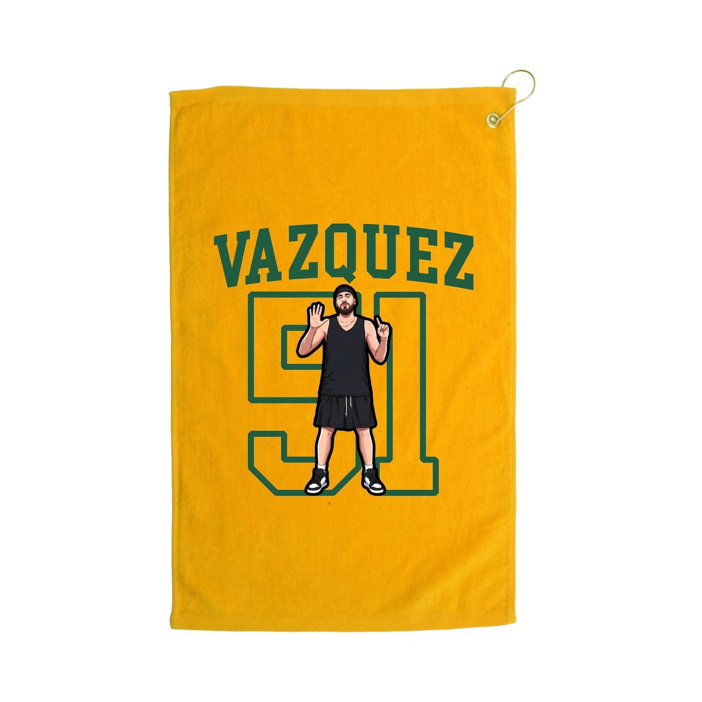 Golf Towel — Shirsey in Gold