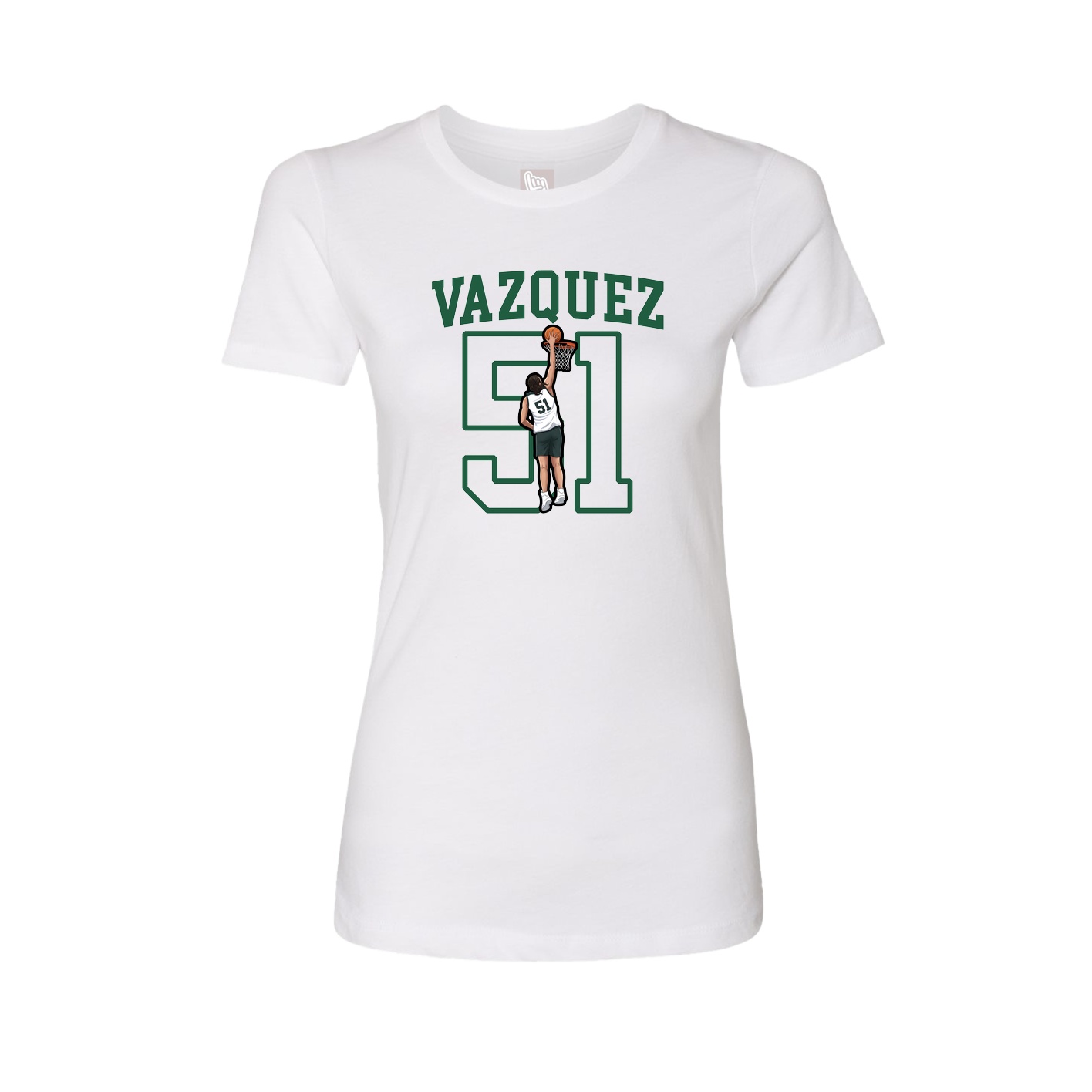 Fitted Women's Tee — Shirsey in White