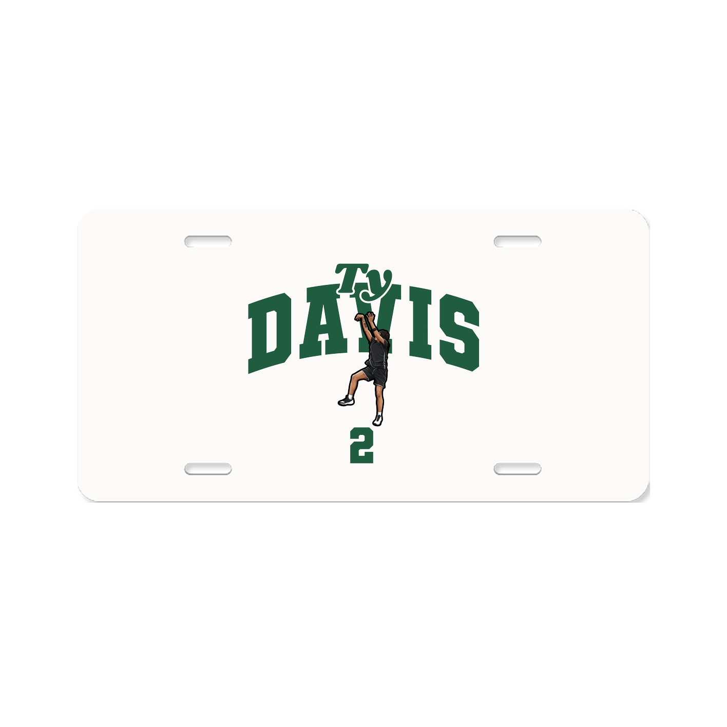 License Plate — Signature Arch in Classic