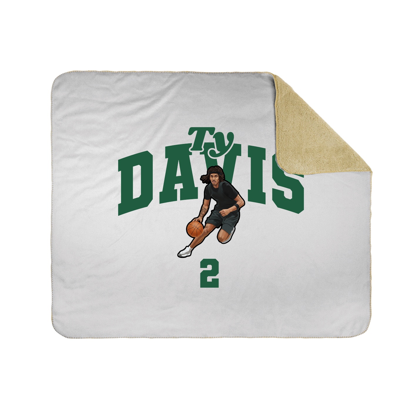 Throw Blanket — Signature Arch in White