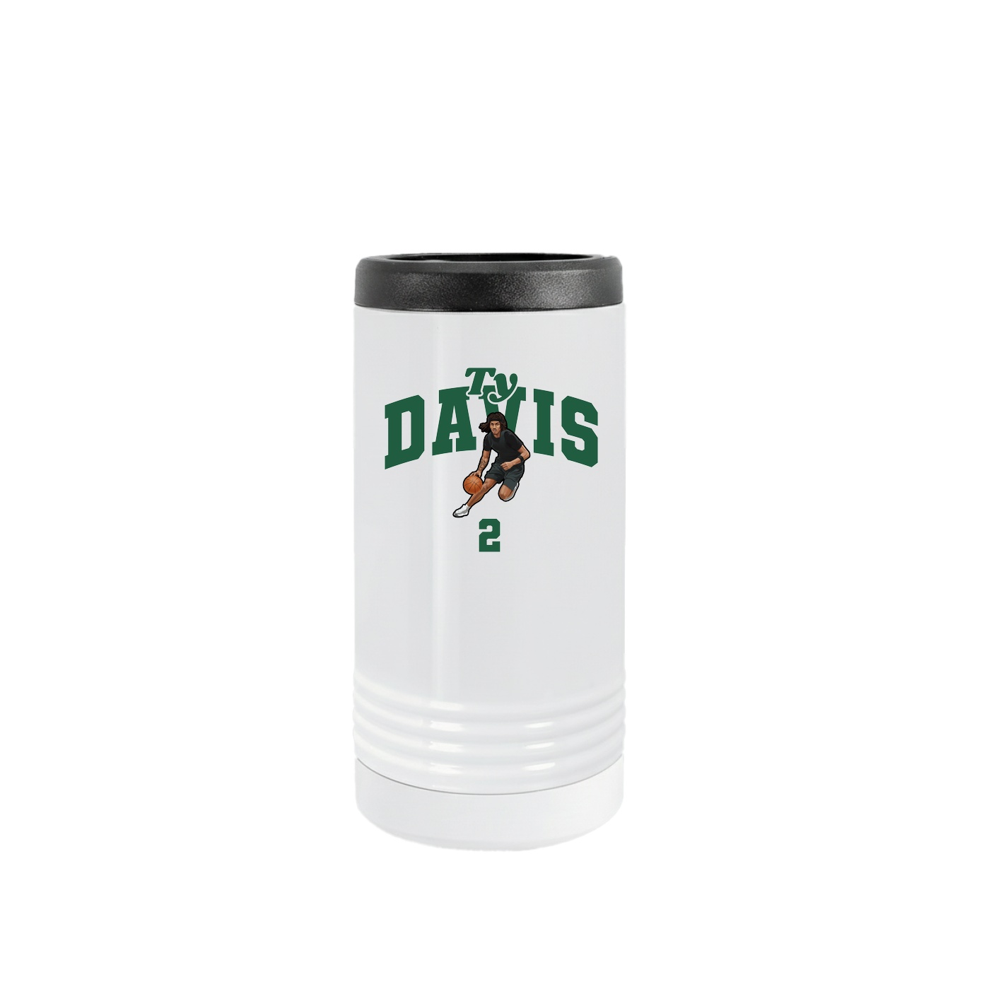 Slim Beverage Holder — Signature Arch in White