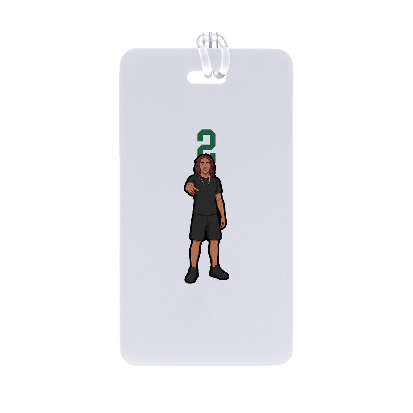 Bag Tag — Number Top in Classic